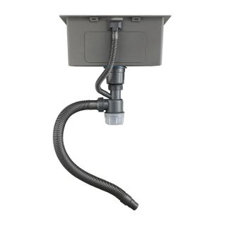 Мойка для кухни с коландером Gappo GS7850-6L чёрный